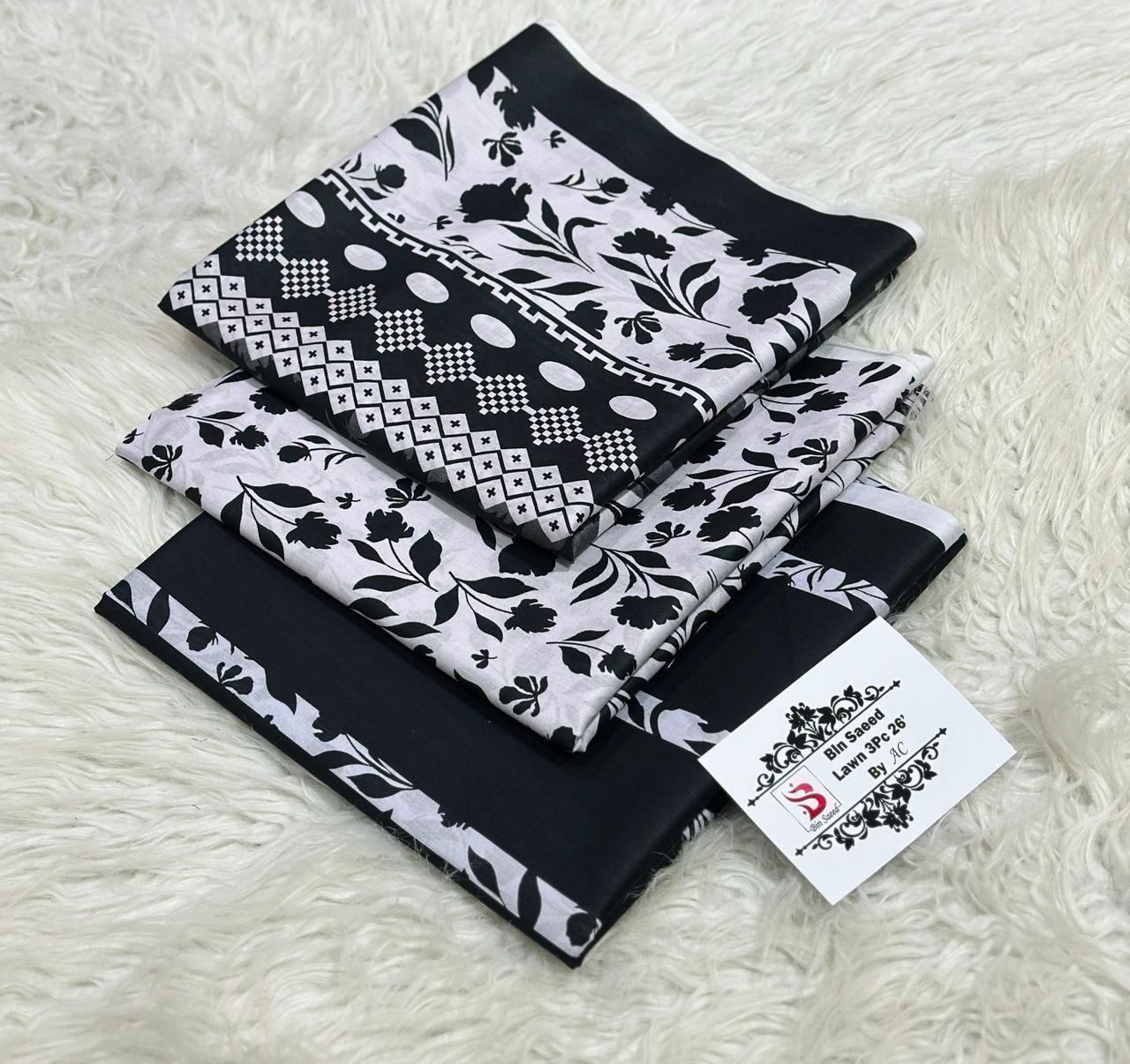 BIN SAEED LUXURY DIGITAL LAWAN PRINT