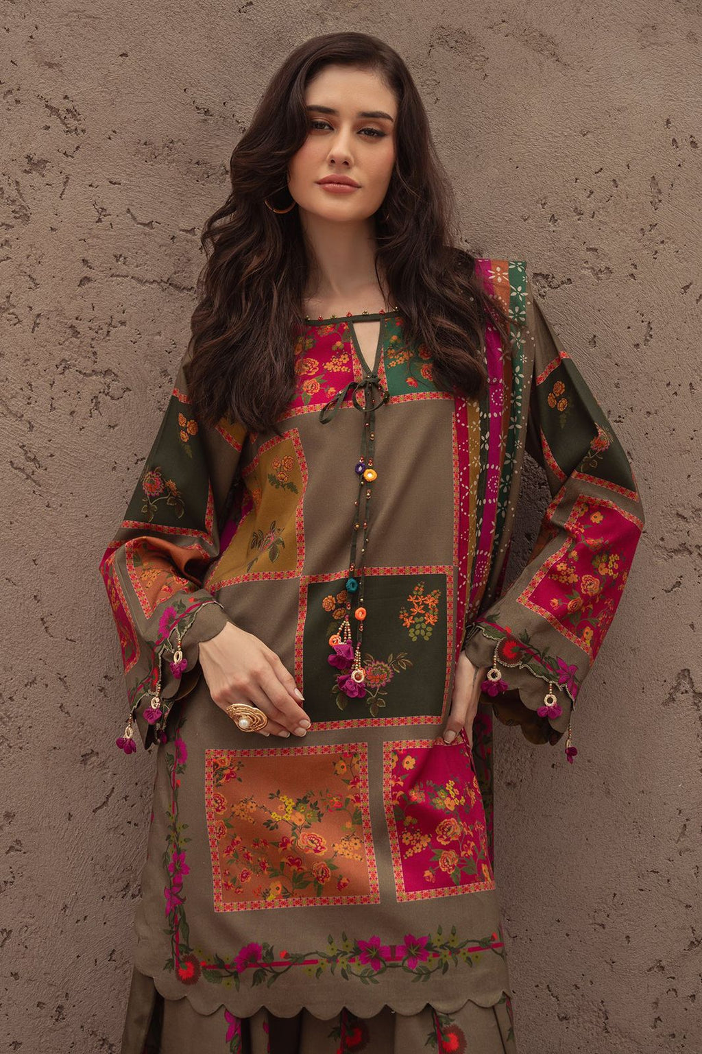 *CHARIZMA Chiffon Duppata 3pc